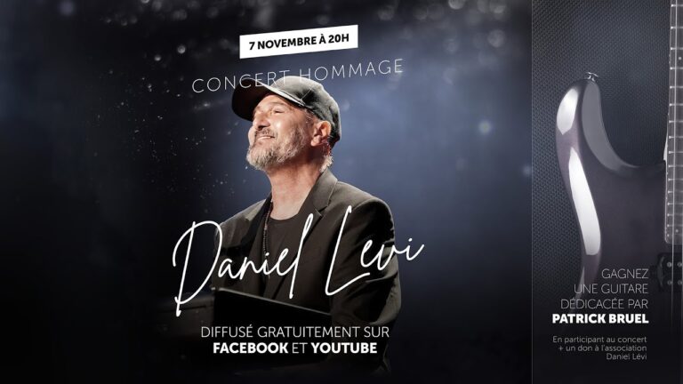 Le concert Hommage à Daniel Levi en live - 11 nov 2022 à 20h00