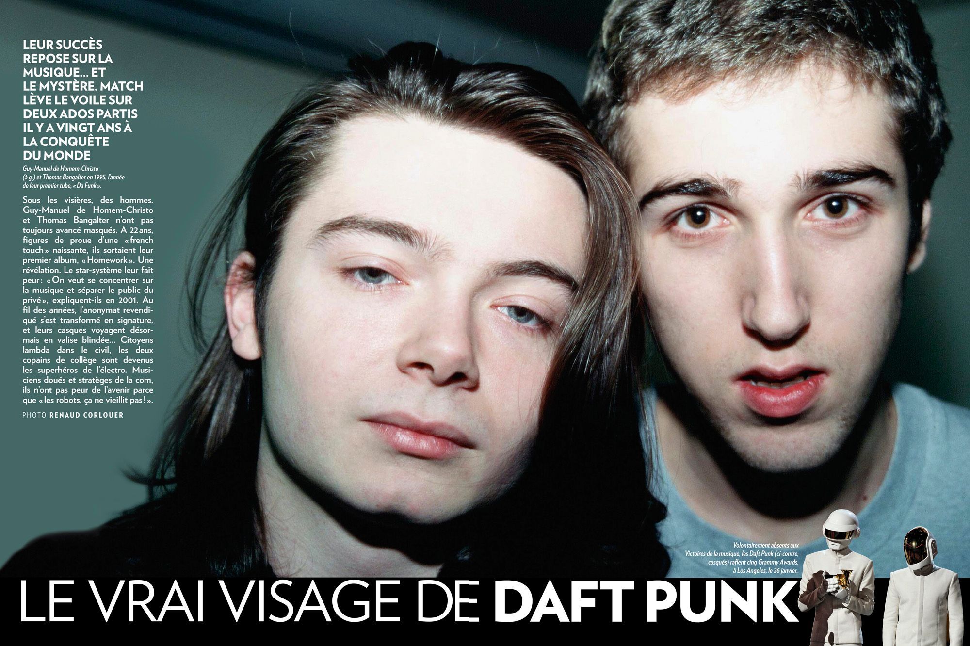 5 Titres Qui Ont Marqu La Carri Re De DAFT PUNK Suis Nous   Le Vrai Visage De Daft Punk 