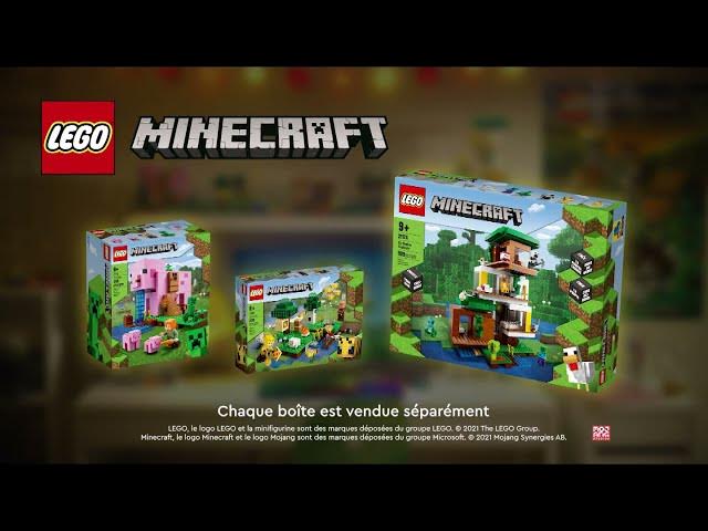 Pub Lego Minecraft octobre 2021 - lego minecraft