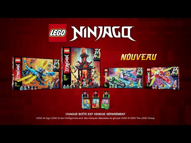 Pub Lego Ninjago mars 2020 - lego ninjago