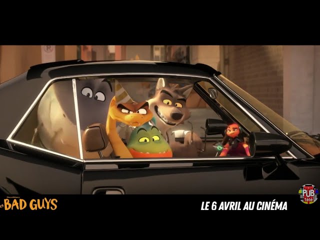 Pub Les Bad Guys DreamWorks - trailer mars 2022 - les bad guys dreamworks trailer