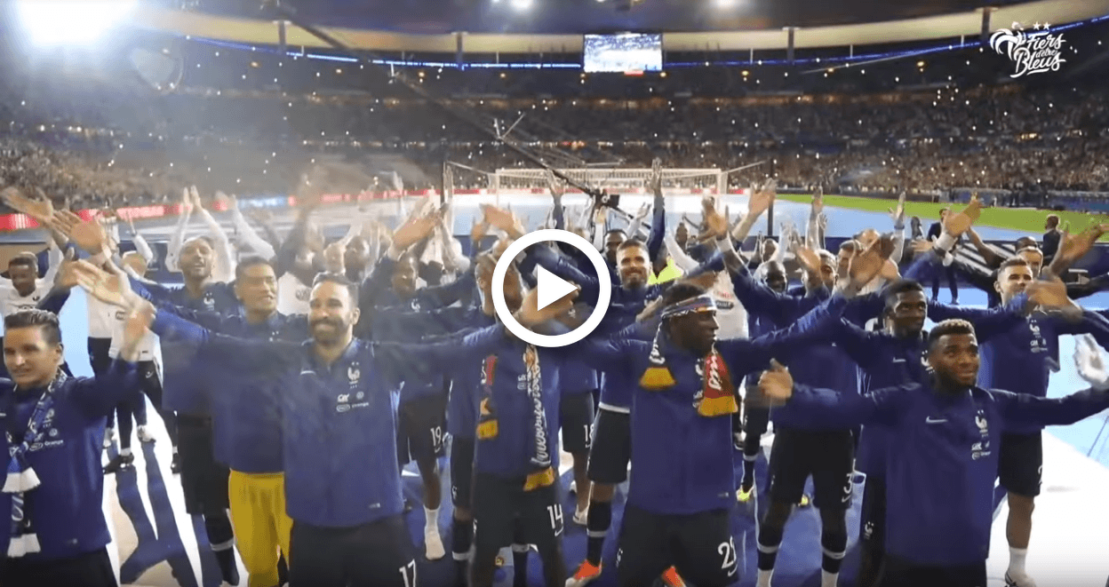 Vegedream enflamme le Stade de France avec les joueurs !