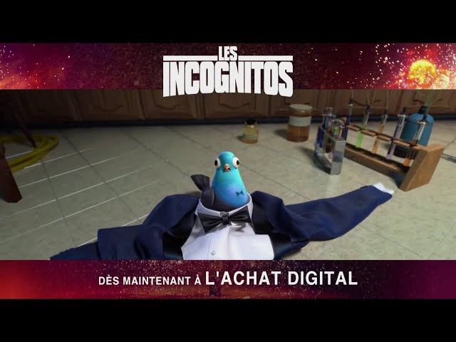 Pub Les Incognitos le film d'animation avril 2020 - les incognitos le film danimation