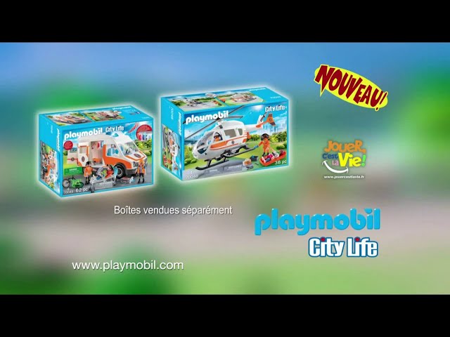 Pub Les Secouristes Playmobil City Life février 2020 - les secouristes playmobil city life