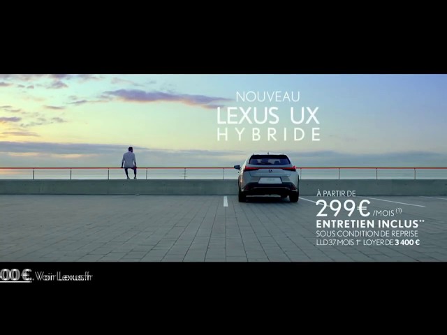 Musique de Pub Lexus UX Hybride janvier 2020 - Go - The Chemical Brothers - lexus ux hybride 1
