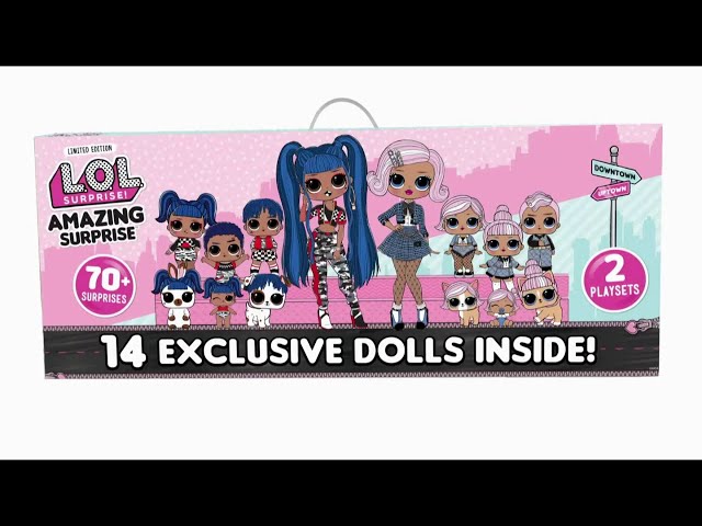Pub Lol Surprise Amazing Surprise 14 poupées 2019 - lol surprise amazing surprise 14 poupees