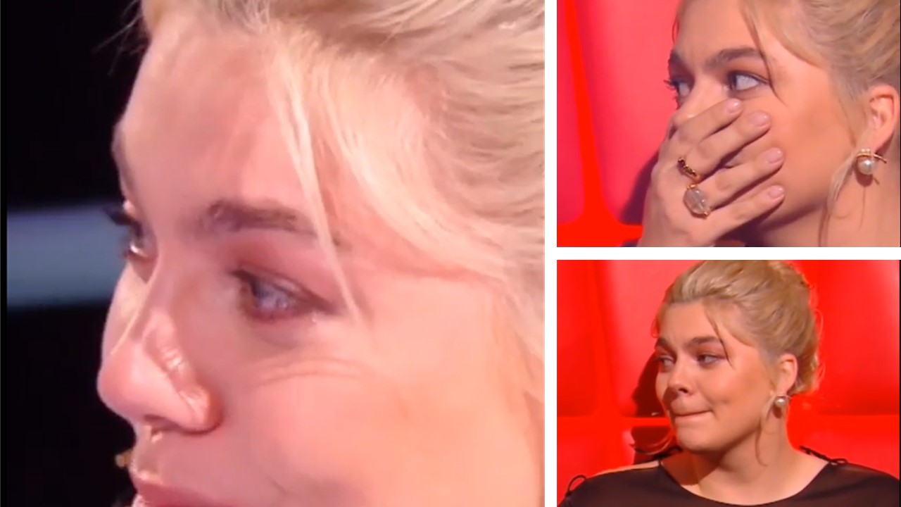 The Voice Kids : Louane en pleurs à l&rsquo;écoute de la chanson « Un homme heureux » de William Sheller