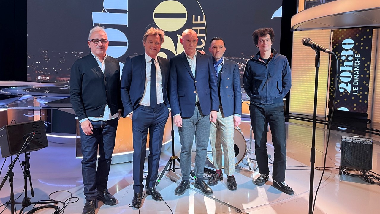 Louise Attaque en Live dans l&rsquo;émission « 20h30 le dimanche » – La Frousse –