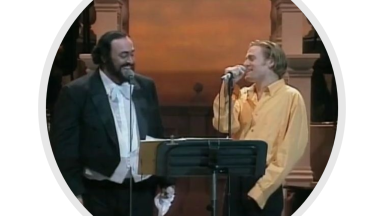 Quand Bryan Adams et Luciano Pavarotti chantaient en duo O Sole Mio (1994) ! - luciano