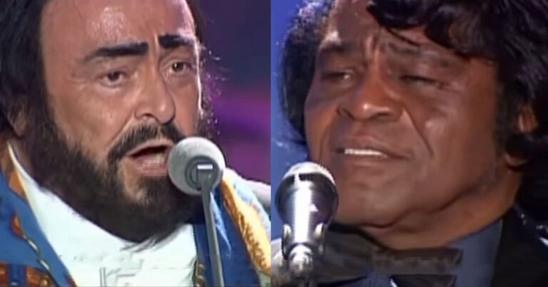 2002 : Un duo de légende Luciano Pavarotti et James Brown - luciano pavarotti et james brown screenshot dr
