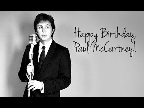 Bon anniversaire à Paul McCartney - mac carney