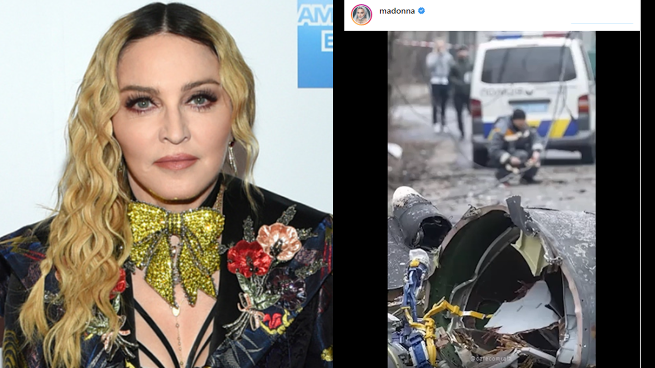 Madonna dégomme Le Président Russe dans une vidéo Choc !