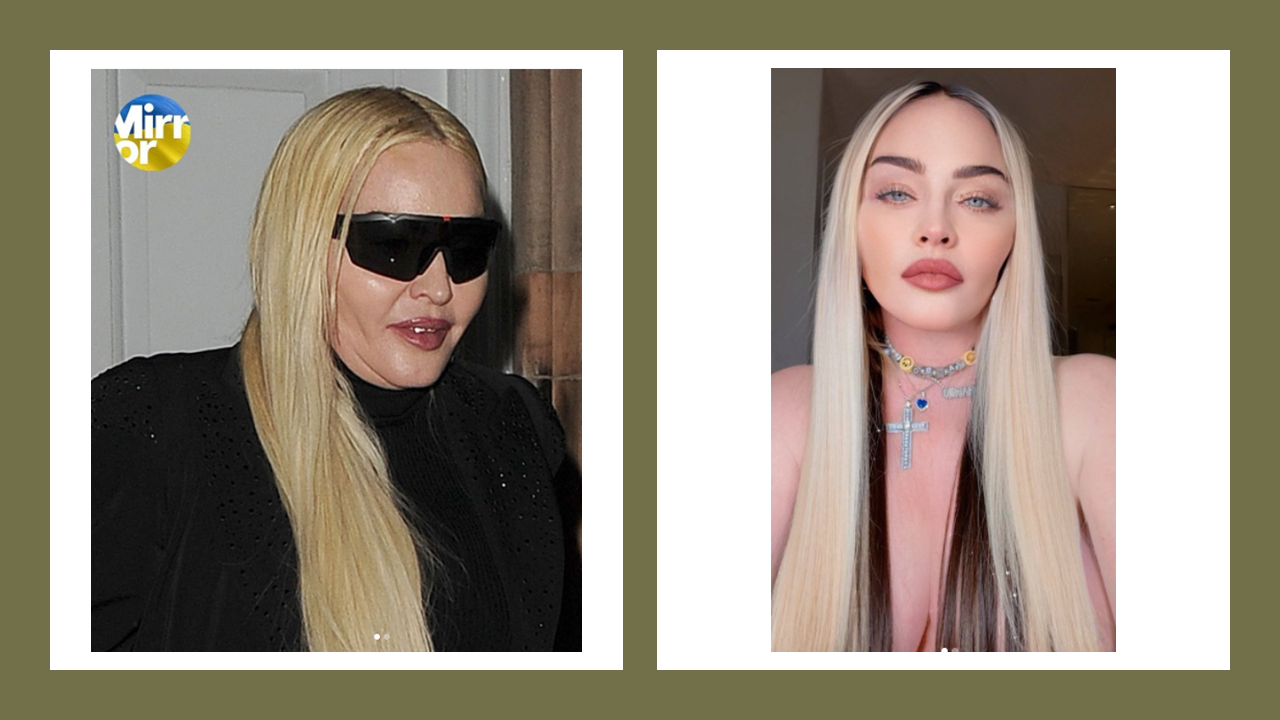 Quel est le vrai visage de Madonna ? 2 photos font polémique en ce moment sur les réseaux