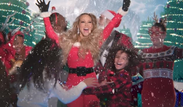 Mariah Carey n'attend pas une seconde pour lancer sa campagne de Noël ! - mariah carey 1