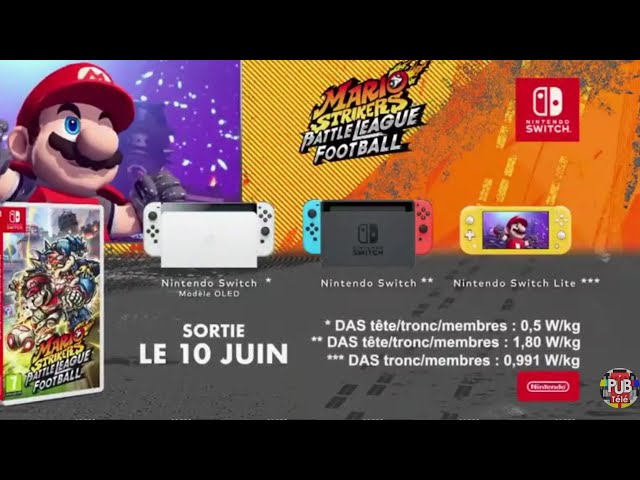 Pub Mario Strikers Battle League Football Nintendo Switch juin 2022 - mario strikers battle league football nintendo switch 1