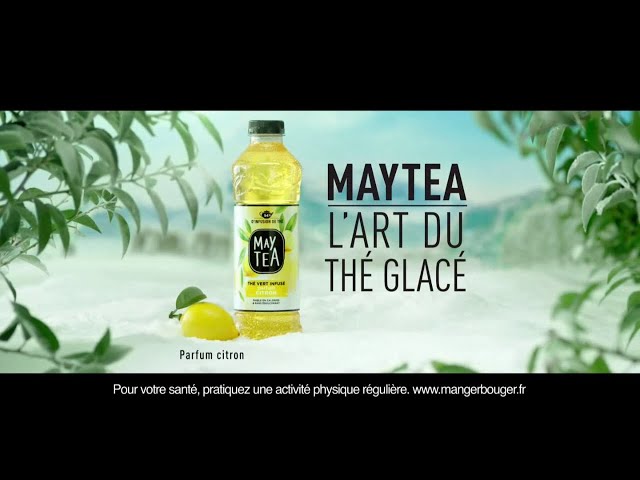 Pub Maytea Thé vert parfum Citron 2019 - maytea the vert parfum citron