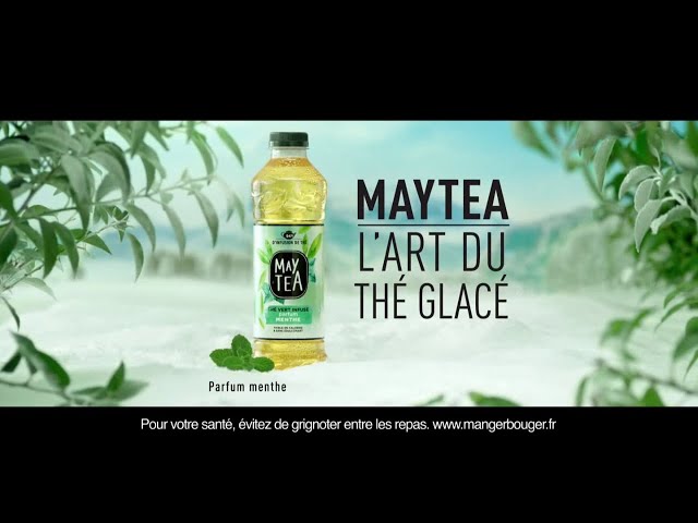 Pub Maytea Thé vert parfum Menthe 2020 - maytea the vert parfum menthe