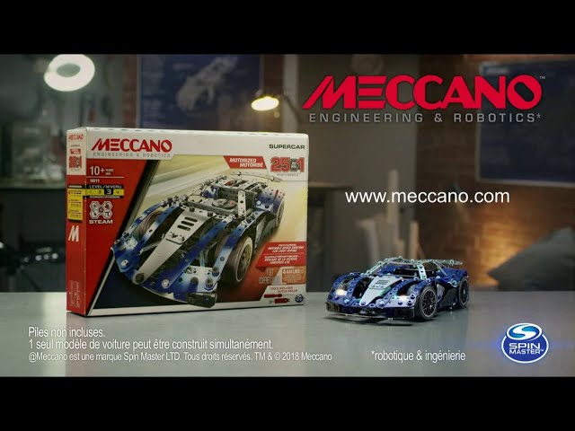 Pub Meccano (véhicules) 2019 - meccano vehicules
