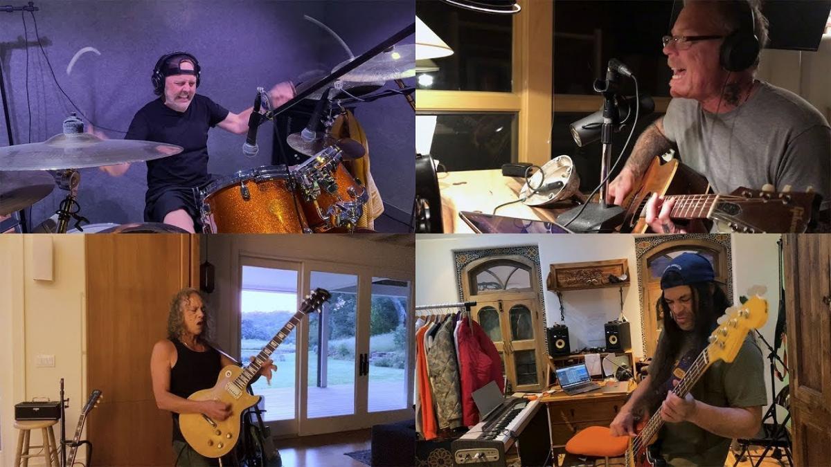 Petit cadeau de Metallica: Une version de "Blackened" enregistrée en confinement... - metallica 2