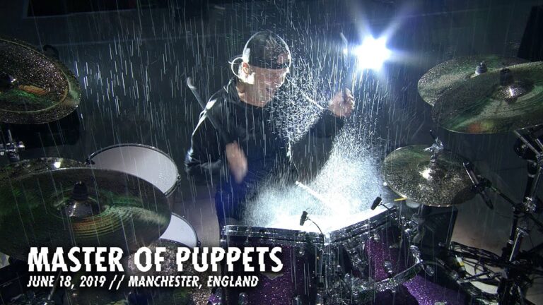 "Master of Puppets" Metallica sous une pluie battante. - metallica 3