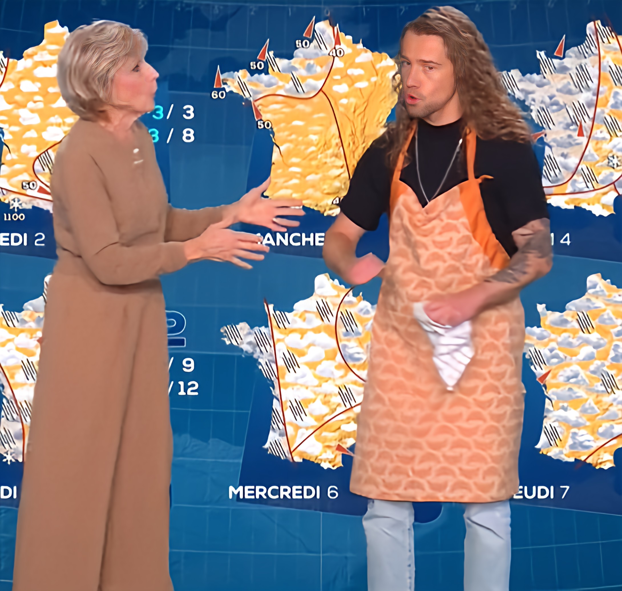 Julien Doré s&rsquo;incruste dans le bulletin météo pour présenter « Panda ». La série a d&rsquo;ailleurs réalisé un énorme carton !