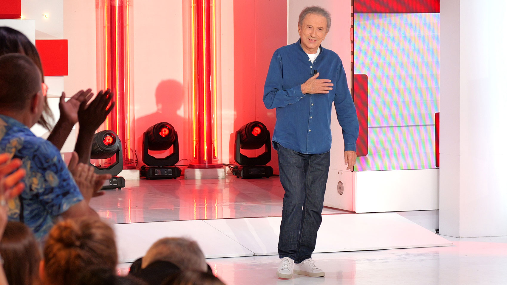 « Je suis content d&rsquo;être là ! » Michel Drucker a fait son retour sur le petit écran après 7 mois d&rsquo;absence.