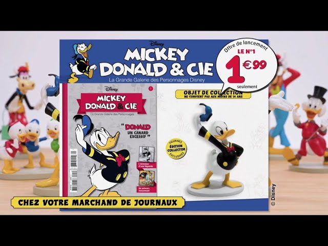 Pub Mickey Donald et Cie N°1 Figurine Donald 2019 - mickey donald et cie n1 figurine donald