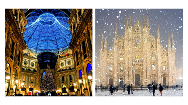Voyager en musique : Christmas Milano Piazza del Duomo, Galleria Vittorio Emanuele II... - milan