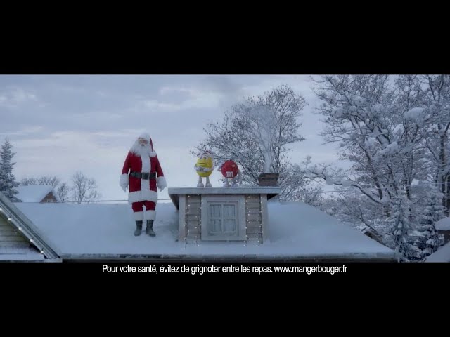 Pub M&M's Noël novembre 2020 - mms noel