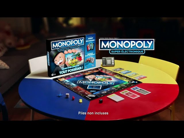 Pub Monopoly Super électronique Hasbro novembre 2020 - monopoly super electronique hasbro