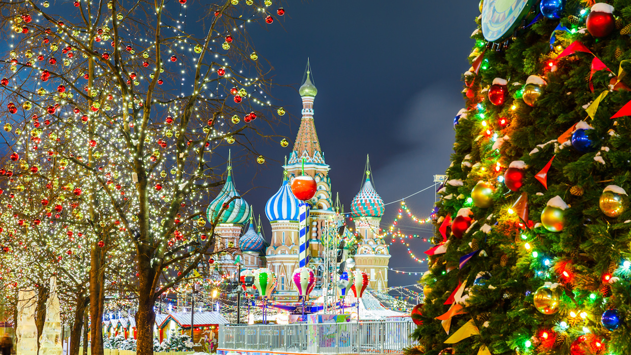 Vidéo : Beautiful Christmas 2021 in Moscow / Magnifique Noël 2021 à Moscou / Прекрасное Рождество 2021 года в Москве