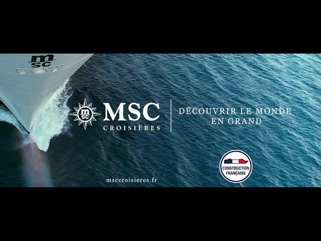 Pub MSC Croisères janvier 2020 - msc croiseres
