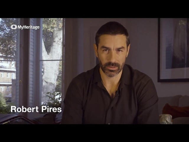 Pub MyHeritage Robert Pires témoigne 2020 - myheritage robert pires temoigne