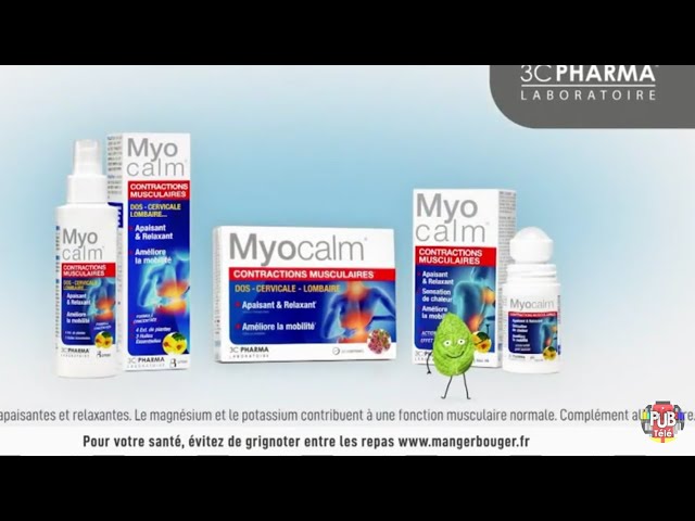 Pub Myocalm 3C Pharma novembre 2021 - myocalm 3c pharma