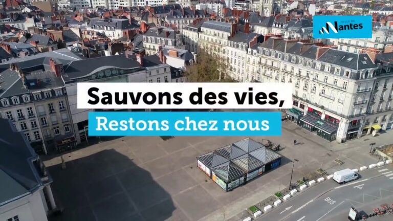 Le 17 Mars 2020 à Midi, La France s'arrêtait de vivre. - nantes 1