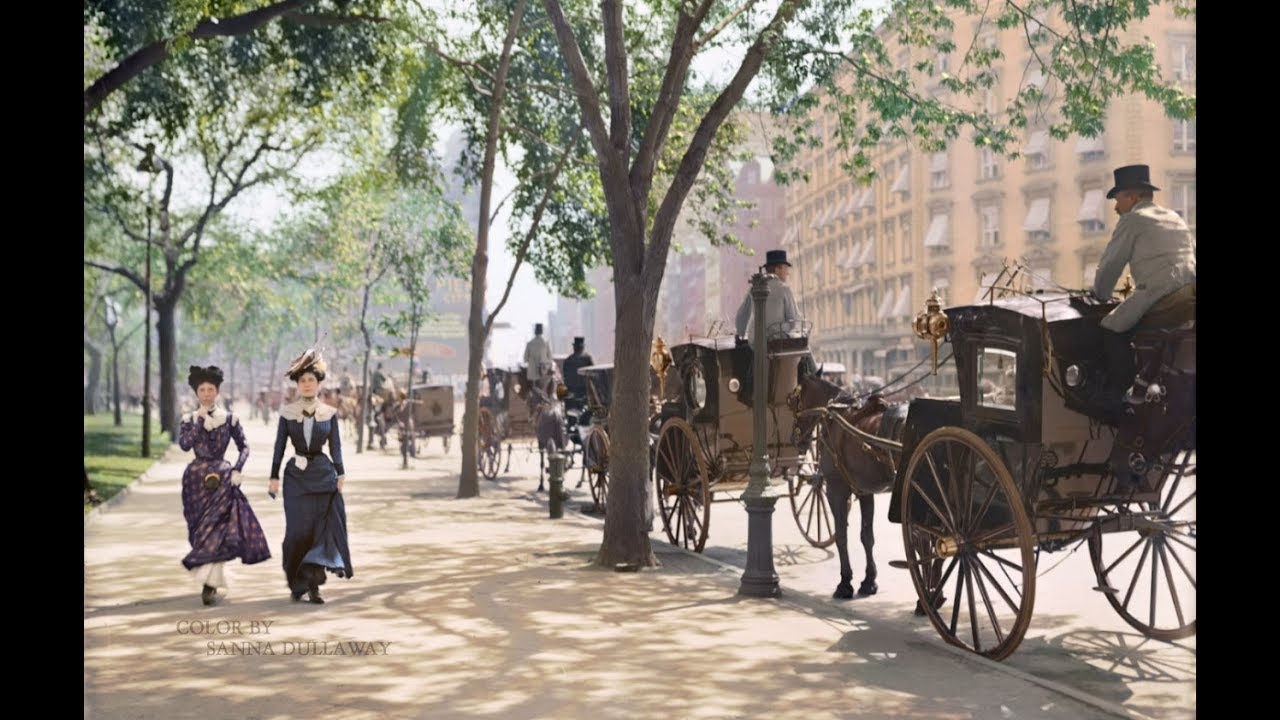 Incroyables images de New York au début des années 1900…
