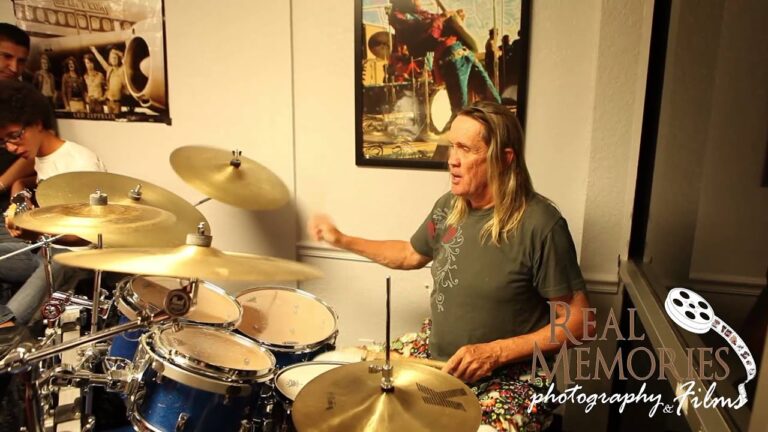 Nicko Mcbrain le batteur du groupe Iron Maiden anime une Master Classe - nicko mcbrain