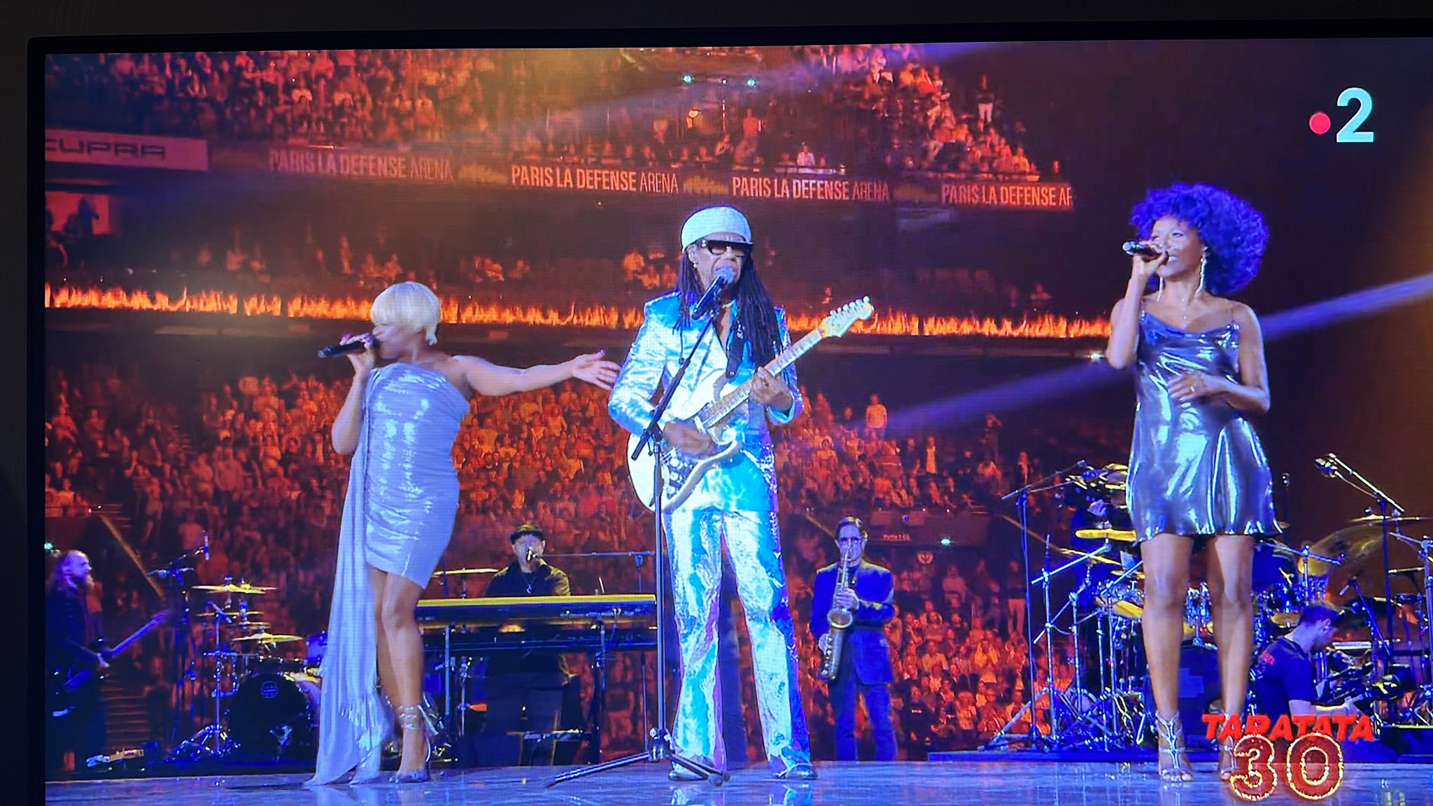 Taratata 30 ans : Le moment le plus festif de la soirée avec Nile Rodgers et le groupe Chic