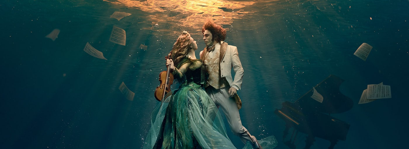 Le Puy du Fou n&rsquo;oublie pas la musique en 2020 – « Les noces de feu » ou le mariage de la muse violoniste et du pianiste virtuose…