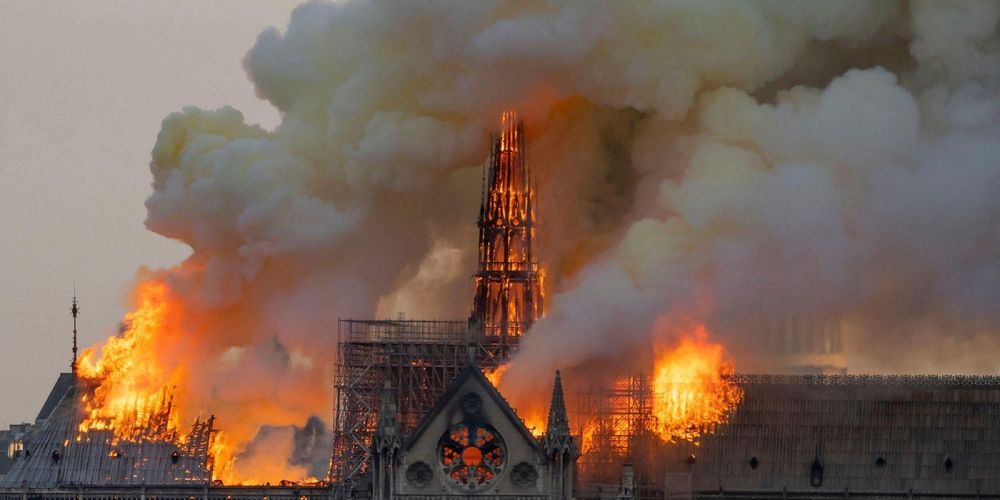 Il y a 2 ans Notre Dame de Paris brûlait ! - notre dame