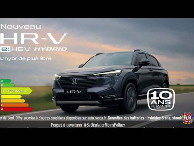Pub nouveau Honda HR-V e:HEV hybrid mars 2022 - nouveau honda hr v ehev hybrid