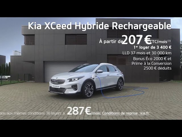 Pub Nouveau Kia XCeed Hybride Rechargeable septembre 2020 - nouveau kia xceed hybride rechargeable