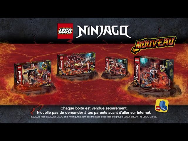 Pub Nouveau Lego Ninjago novembre 2020 - nouveau lego ninjago