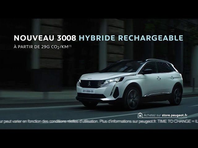 Pub Nouveau Peugeot 3008 hybride rechargeable 2020 - nouveau peugeot 3008 hybride rechargeable