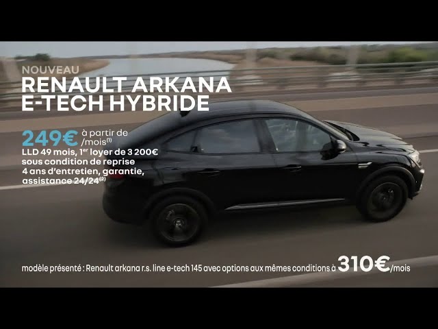 Musique de Pub Nouveau Renault Arkana E-tech hybride octobre 2021 - Charlie Carter - Kayleigh Lepine - nouveau renault arkana e tech hybride