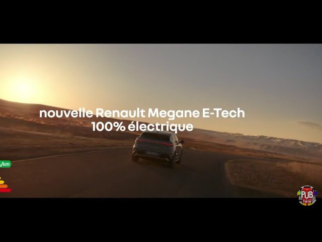 Musique de Pub nouvelle Renault Megane E-Tech 100% électrique mai 2022 - Power - Start-Rec - nouvelle renault megane e tech 100 electrique