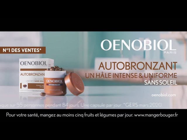 Pub Oenobiol Autobronzant - peau claire et sensible mai 2020 - oenobiol autobronzant peau claire et sensible