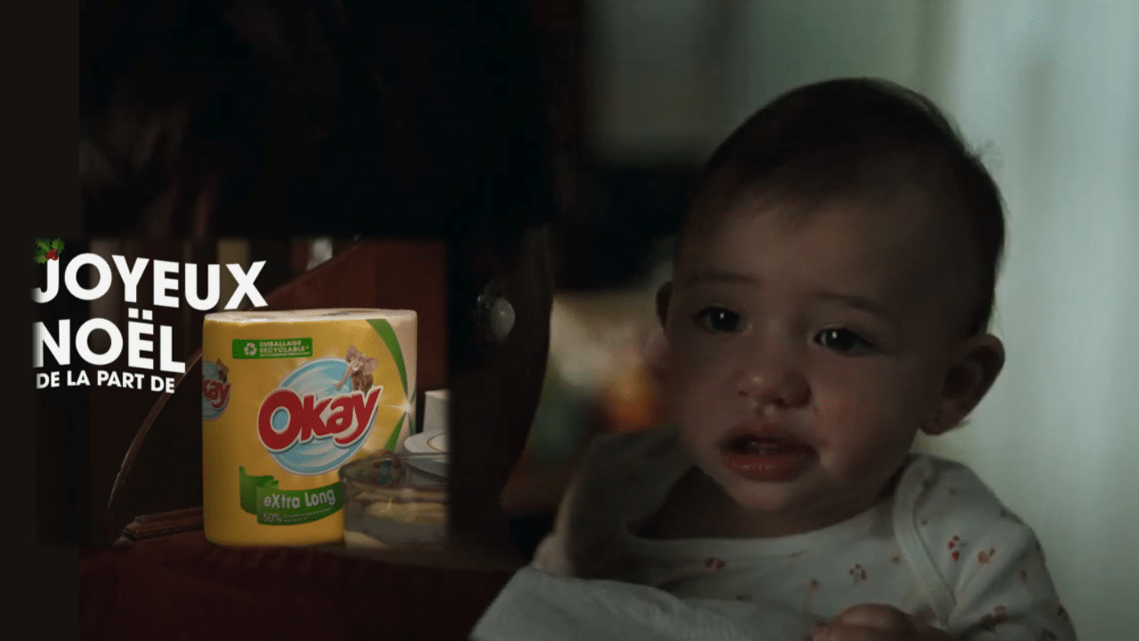 Pub Okay « Joyeux Noël » Musique : Love Hurts – Nazareth