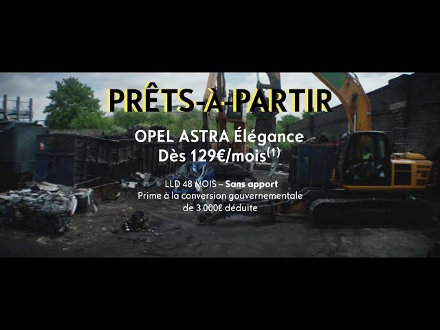 Pub Opel Astra élégance - offre prêt-à-partir juillet 2020 - opel astra elegance offre pret a partir