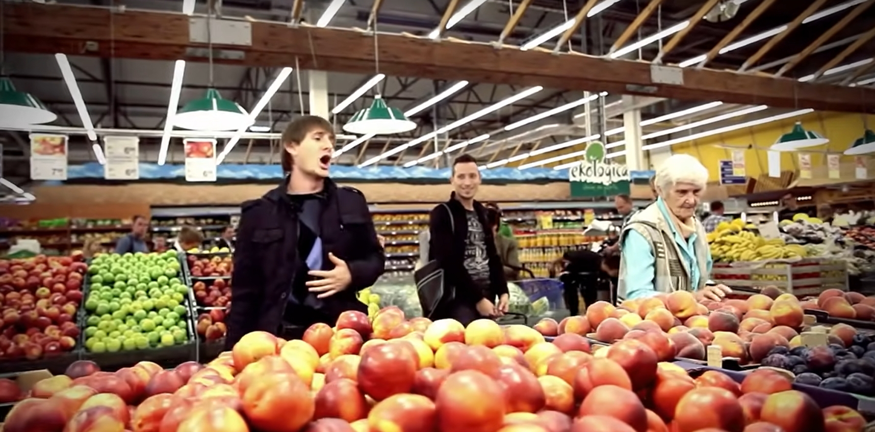 Opéra au supermarché – Flashmob